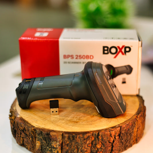 BOXP BPS 250BC 2D SCANNER (BT + DONGLE) (WIRELESS)